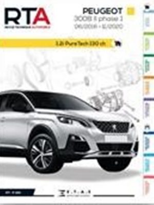 RTA856 PEUGEOT 3008 II Ph.1 1.2i 130ch DEPUIS 2016