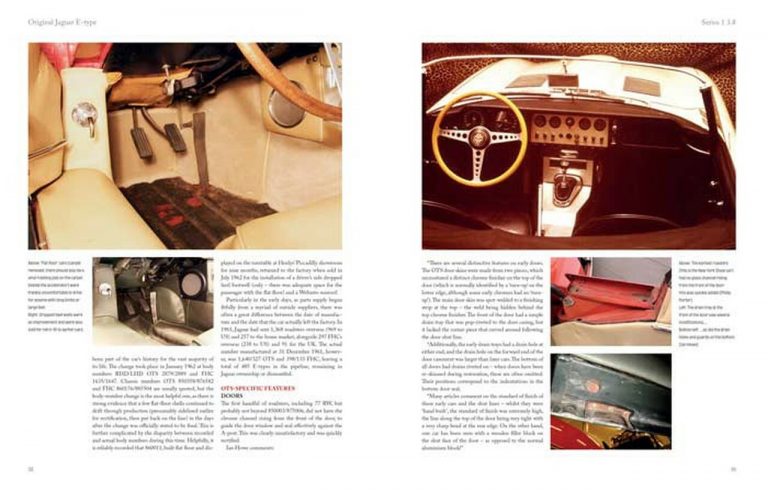 ORIGINAL JAGUAR E-TYPE - RESTORERS' AND ENTHUSIASTS' GUIDE