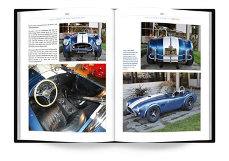 SHELBY COBRA THE DEFINITIVE CHASSIS BY CHASSIS HISTORY OF THE MK1