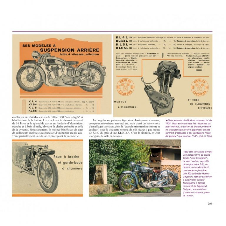 LES VRAIES MOTOS KOEHLER-ESCOFFIER