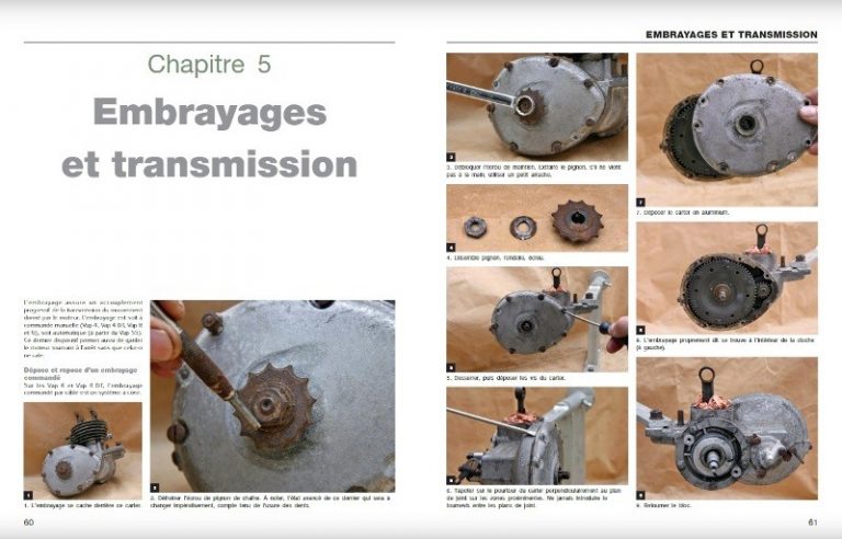RESTAUREZ REPAREZ VOTRE CYCLOMOTEUR A MOTEUR VAP