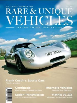 RARE & UNIQUE VEHICLES N°7 -INNOVATION