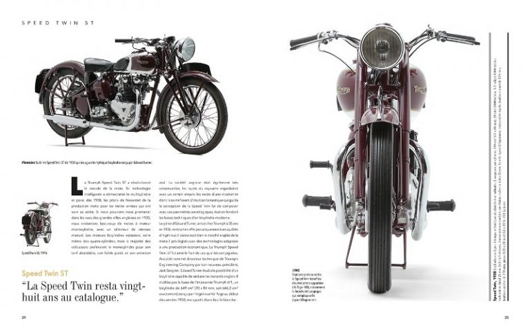 TRIUMPH L'ART MOTOCYCLISTE ANGLAIS