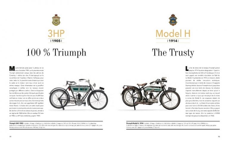 TRIUMPH L'ART MOTOCYCLISTE ANGLAIS