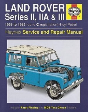 LAND ROVER SERIES II, IIA,III 58-85