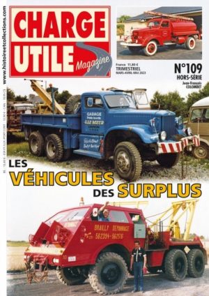 LES VEHICULES DES SURPLUS - CHARGE UTILE HS109