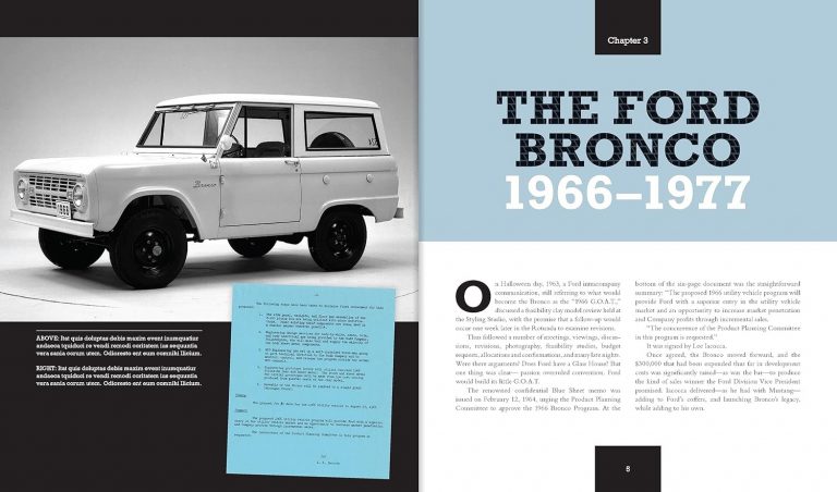 FORD BRONCO THE ORIGINAL SUV