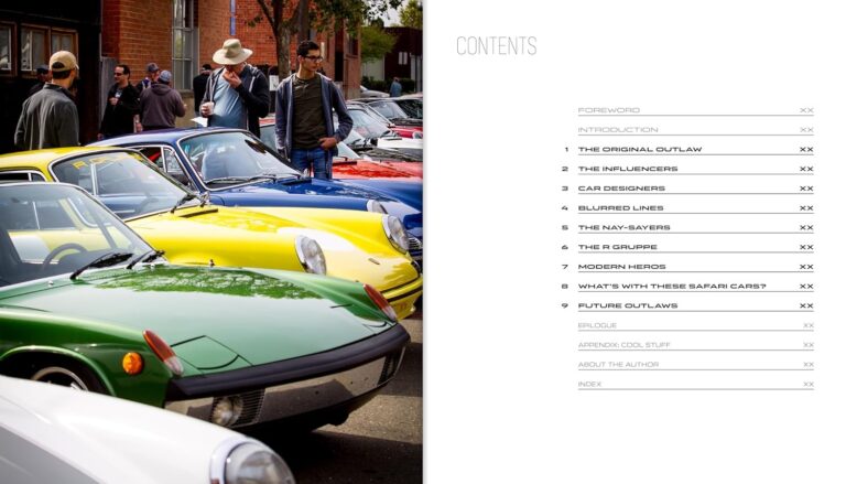 PORSCHE OUTLAWS -STUTTGART HOT RODS -ORIGINAL EDITION IN ENGLISH