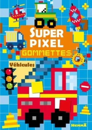 SUPER PIXEL GOMMETTES VEHICULES