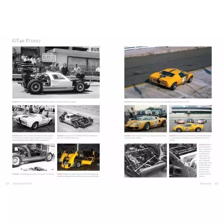ULTIMATE FORD GT40 - THE DEFINITIVE HISTORY (VOLUME 1) THE CHASSIS