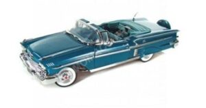 CHEVROLET IMPALA 1958 TURQUOISE 1:18