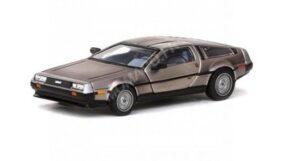 DELOREAN DMC12 COUPE ARGENT 1:18