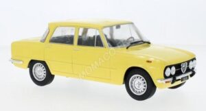 ALFA ROMEO GIULIA NUOVA SUPER 1974 JAUNE CLAIR 1:18