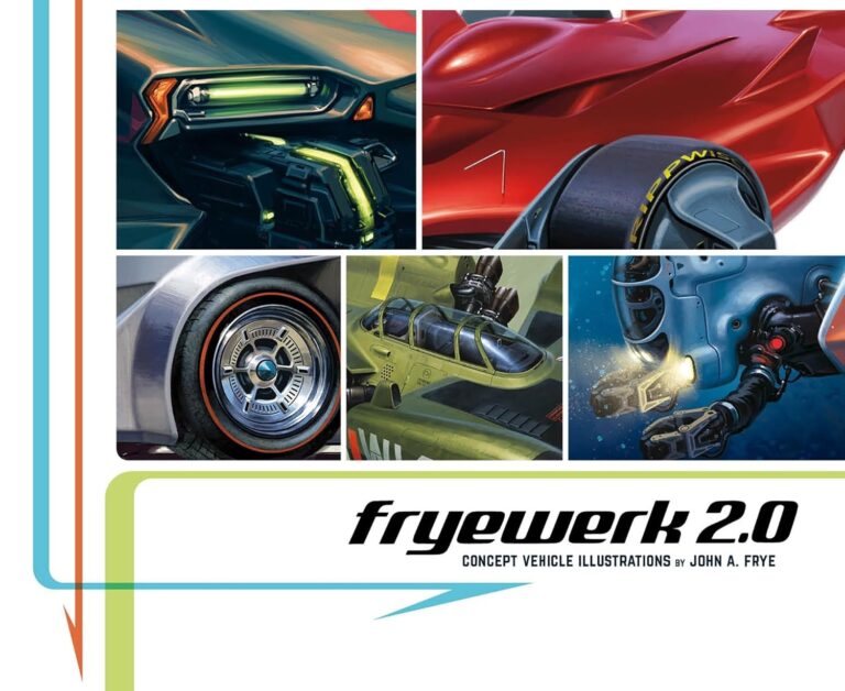 FRYEWERK 2.0 - CONCEPT VEHICLE ILLUSTRATIONS BY JOHN A. FRYE