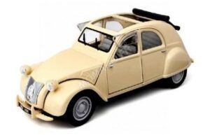 CITROEN 2CV DECAPOTE 1952 CREME 1:18